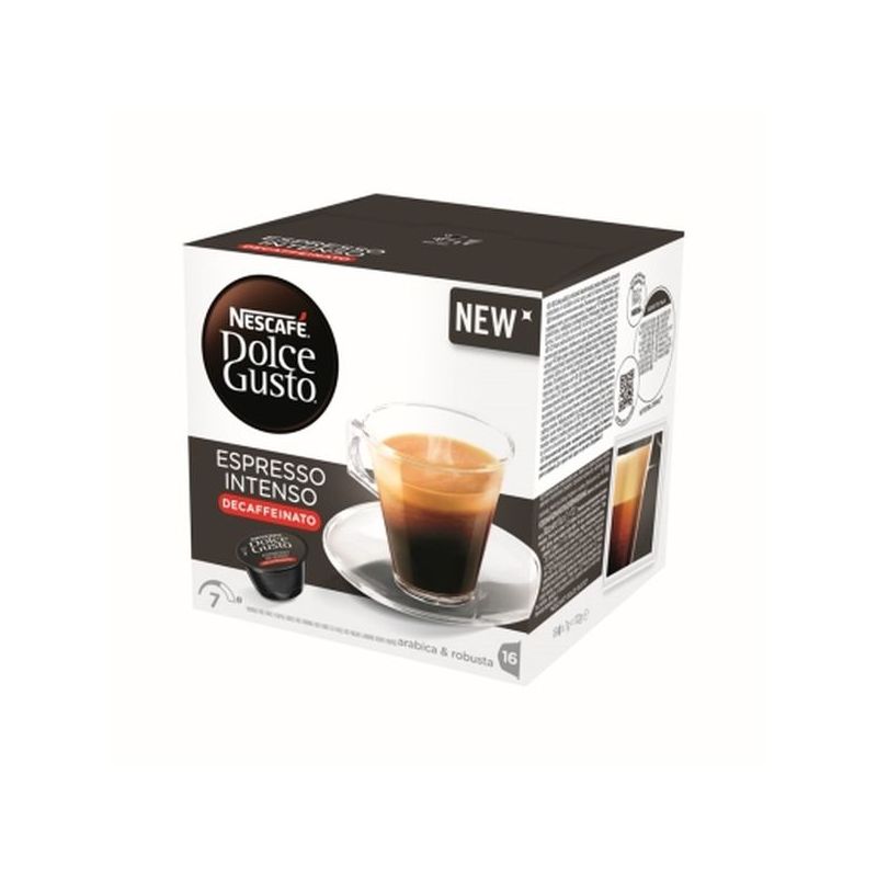 CAPSULA CAFE DESCAFEINADO ESPRESSO NESCAFE DOLCE GUSTO 16 PZ