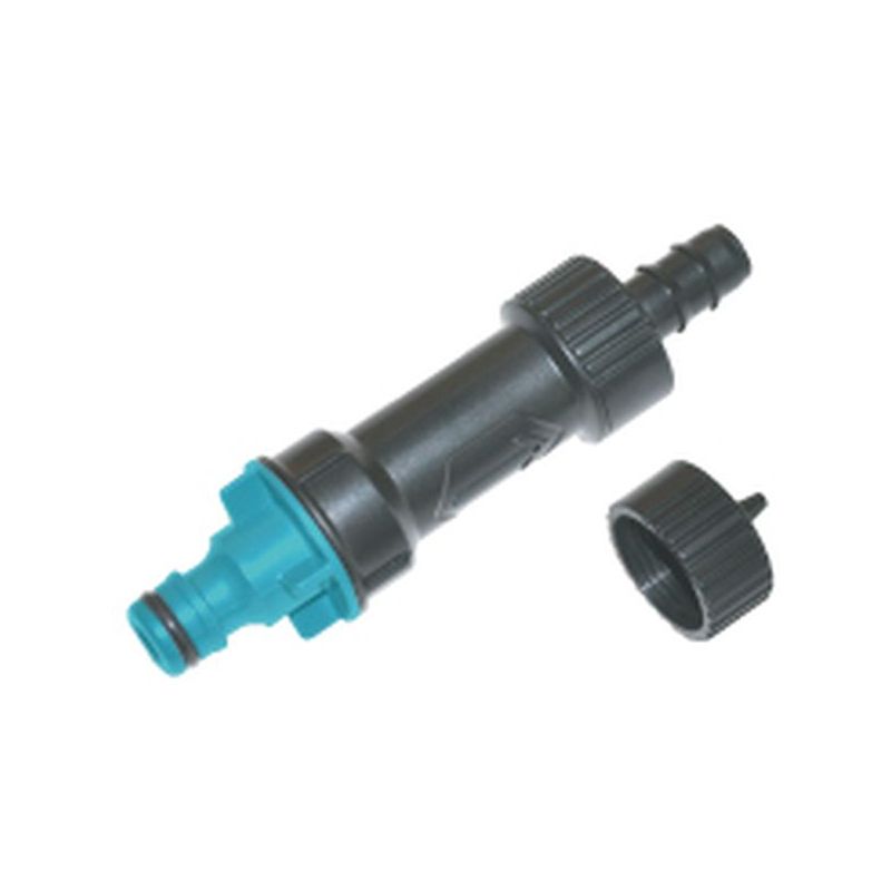CONECTOR RIEGO 16-4MM NATUUR NEG/VER NT104473