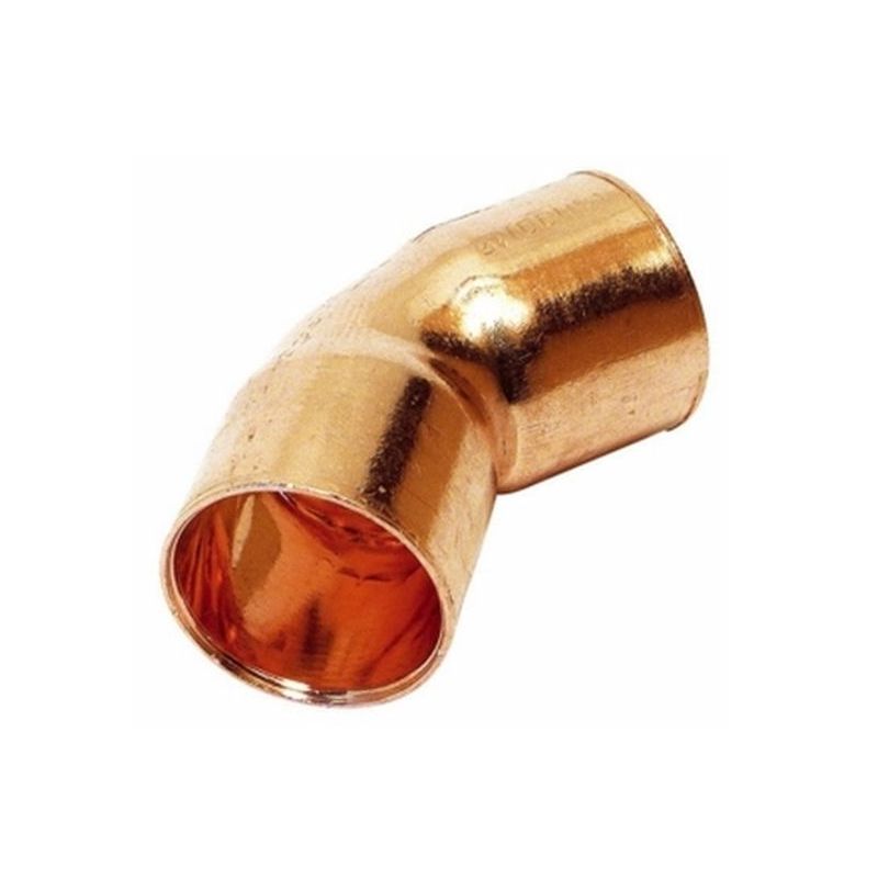 CURVA FONTAN 45§ H-H 12 COBRE SUDO
