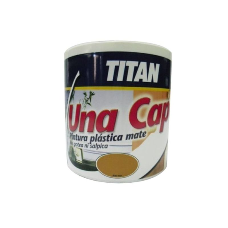 PINTURA PLAST MATE 750 ML GRIS VINT INT. MONO UNA CAPA TITAN