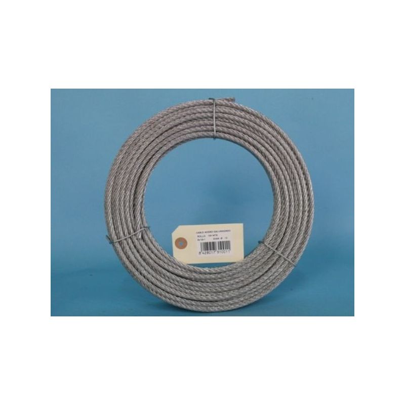CABLE ACERO GALV 6X19+1 10MM CURSOL 100 MT