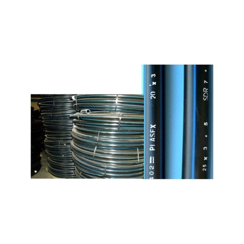 TUBO ALIMENT. 20X050MT 10BAR PLASEX PE PE-40 12010Z 50 MT