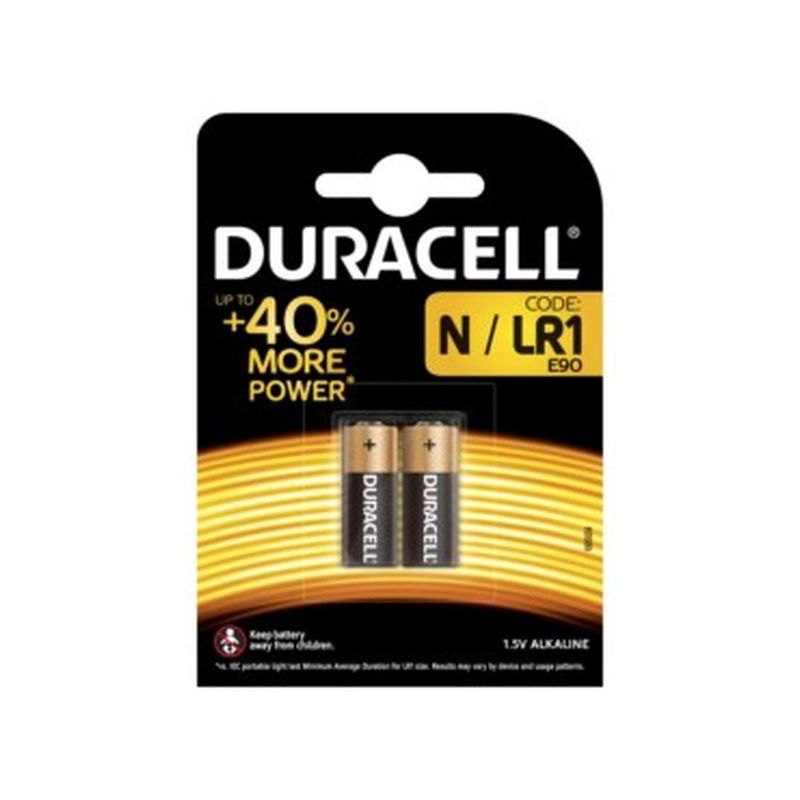 PILA ALCALINA LR01 1,5V MN 9100 DURACELL 2 PZ