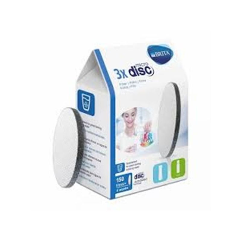 FILTRO BOTELLA AGUA 3 RECAMBIOS MICRO DISC BRITA