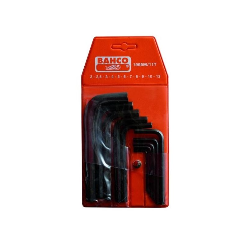 LLAVE ALLEN TORX 1,5-06MM PAVON. BAHCO 7 PZ