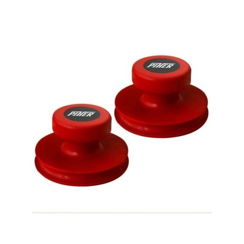 VENTOSA CARGA SIMPLE HASTA 10KG-Ø8,5CM MANO PL RO PIHER 2 PZ