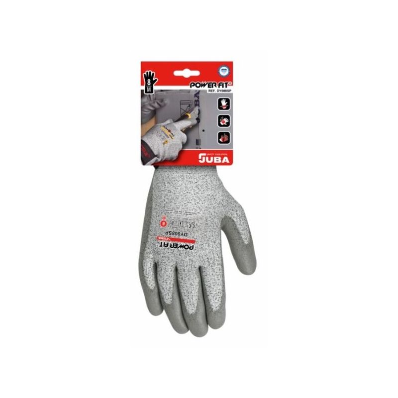 GUANTE ANTICORTE M08 P/POLIU. DYNEEMA FIBRA GR JUBA