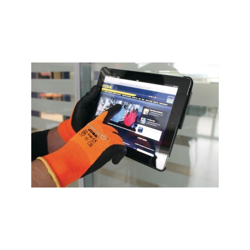 GUANTE MECANICO M08 PUNTOS DOT-T MICRODOT NYL NA/NE 3L