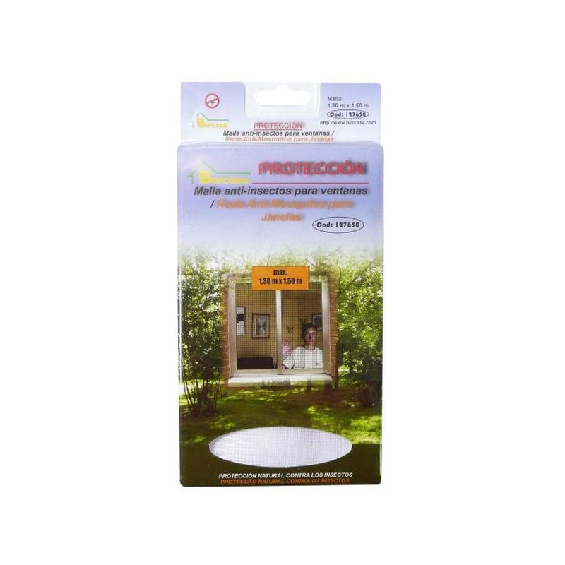 MALLA MOSQ 1,3X1,5 MT VENT BURCASA BL 127650
