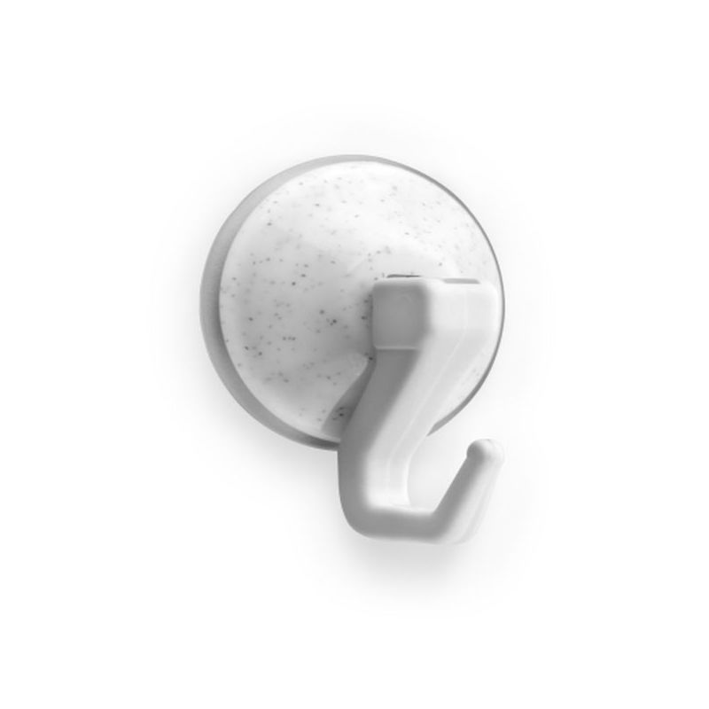 COLGADOR HOG Ø 51x32MM VENTOSA G/PLAS BL ART. 1208-2+ 2 PZ I
