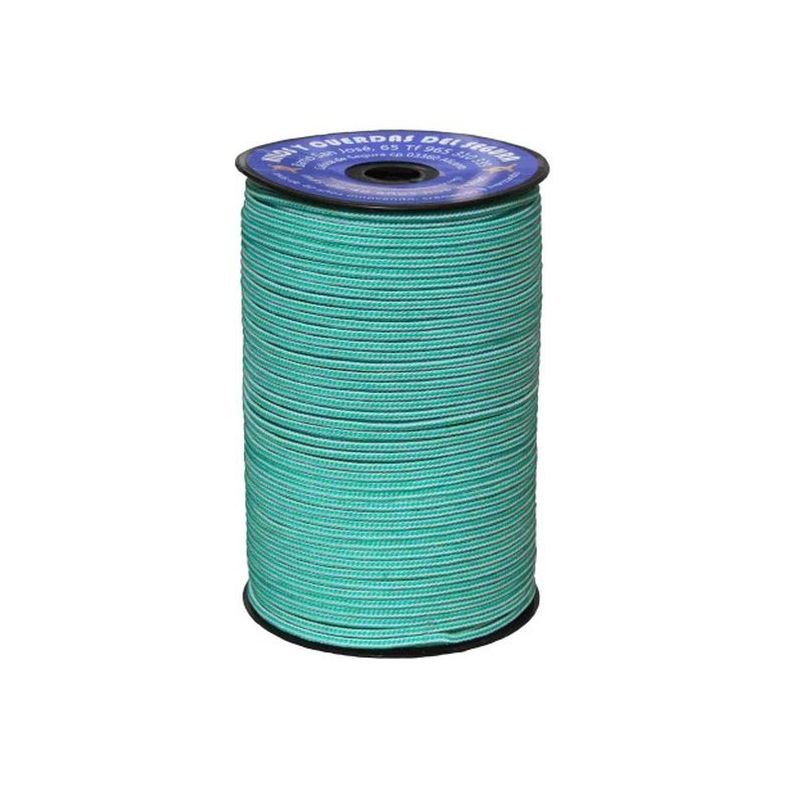 CUERDA TRENZ. 05MM PE BL/VE HYC 200 MT