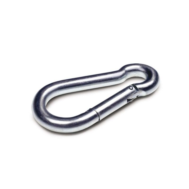 MOSQUETON FIJ 5299 11X120MM BOMB ACERO CINC DAMESA 10 PZ