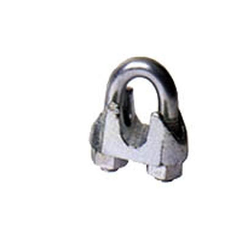SUJETACABLE SUJ 741 3/16&quot;Ø4-5 ACERO GALV GARRA 50 PZ