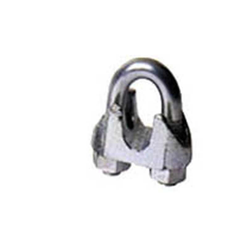 SUJETACABLE SUJ 741 3/8&quot;Ø10 ACERO GALV GARRA 15 PZ