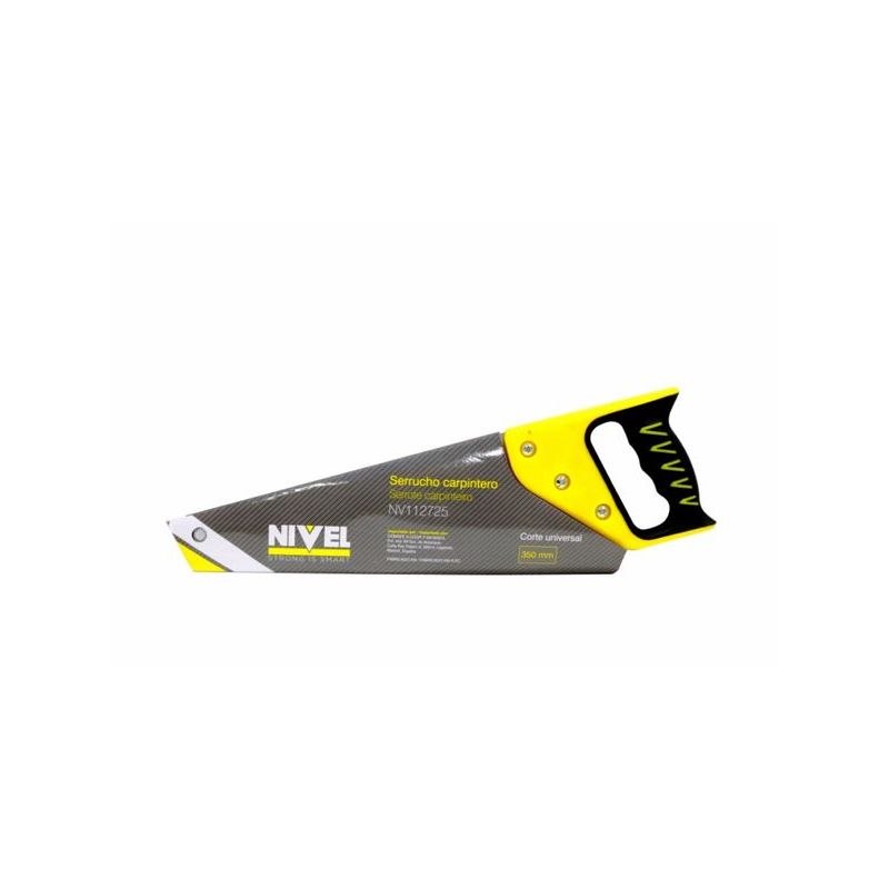 SERRUCHO CARP 350MM M/BIMAT D/T NIVEL