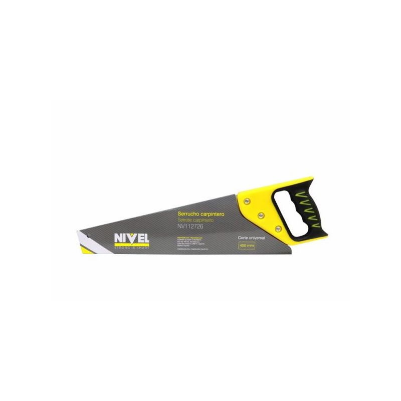SERRUCHO CARP 400MM M/BIMAT D/T NIVEL