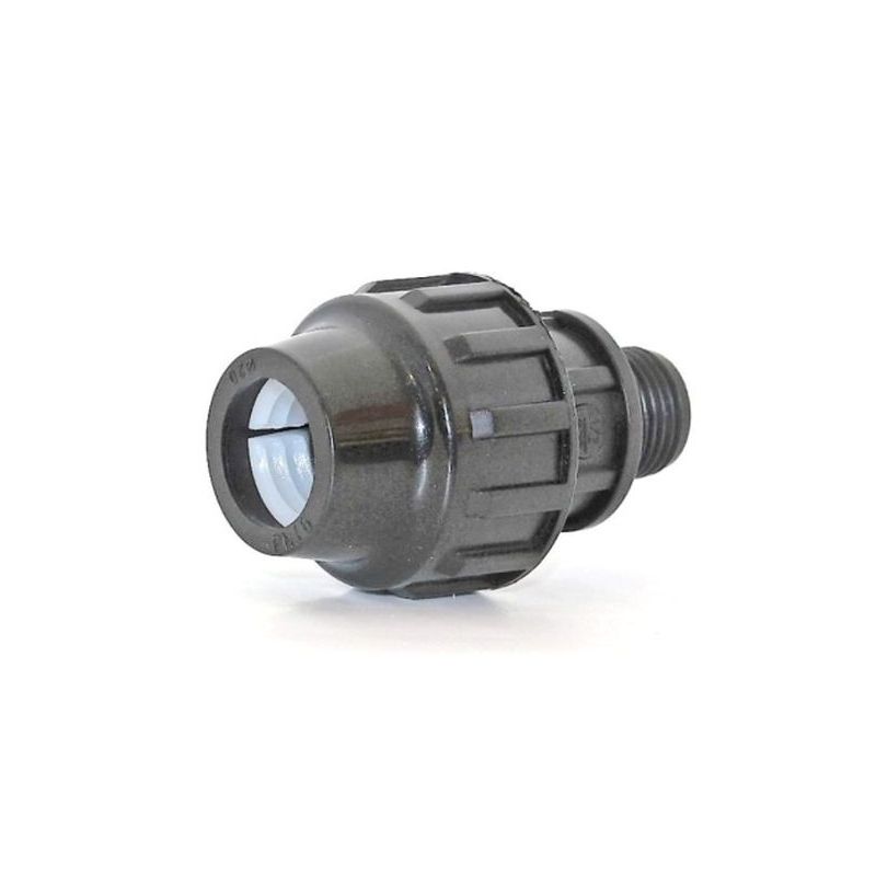 ENLACE RIEGO MANG M Ø 40MM-1-1/4&quot; ROSC FIT PP NATUUR