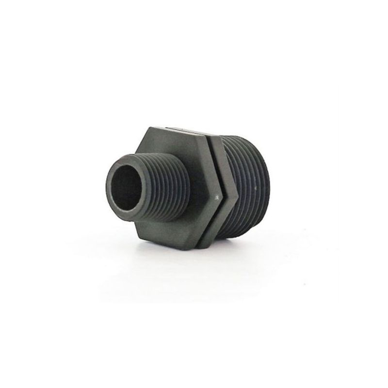 MANGUITO RIEGO RED. 1-3/4&quot; ROSC FIT MACHO PP NATUUR