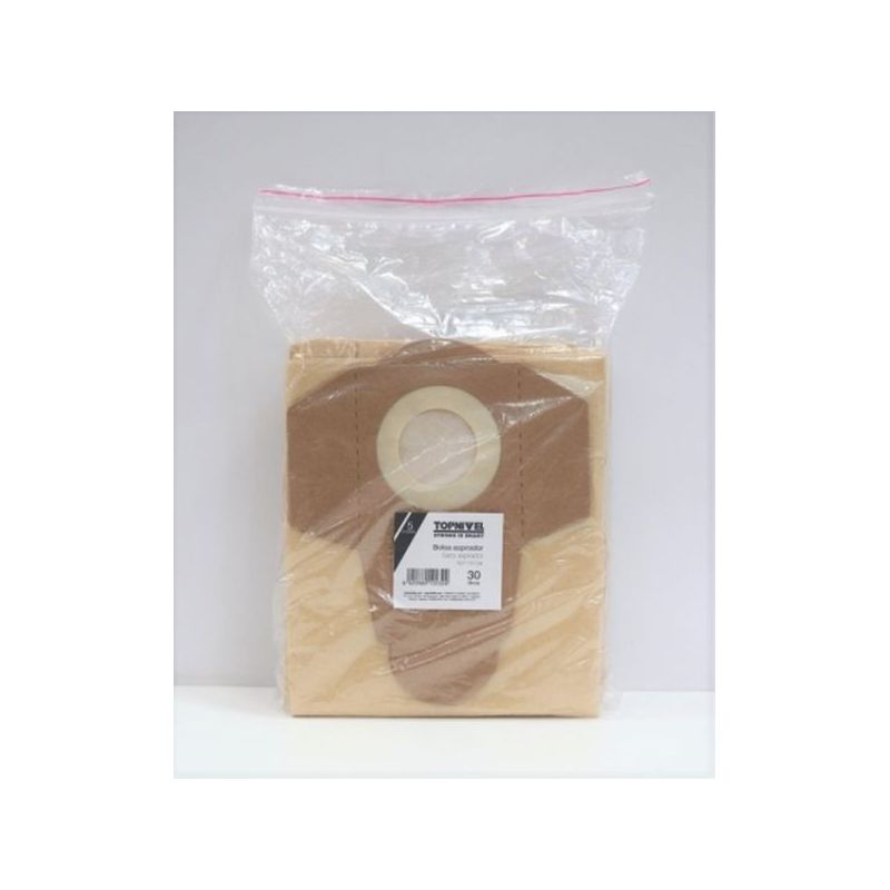 BOLSA ASPIRADOR 30LT PAPEL NV115104 NIVEL 5 PZ RF
