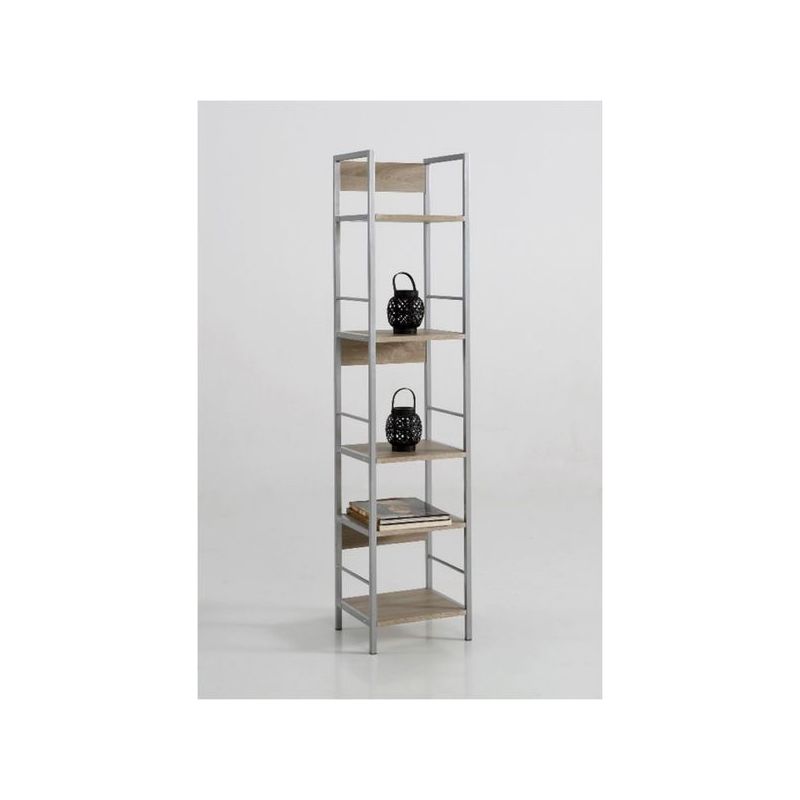 ESTANTERIA 5B 34X30X150CM MADERA/METAL KALA KIT CLOSET