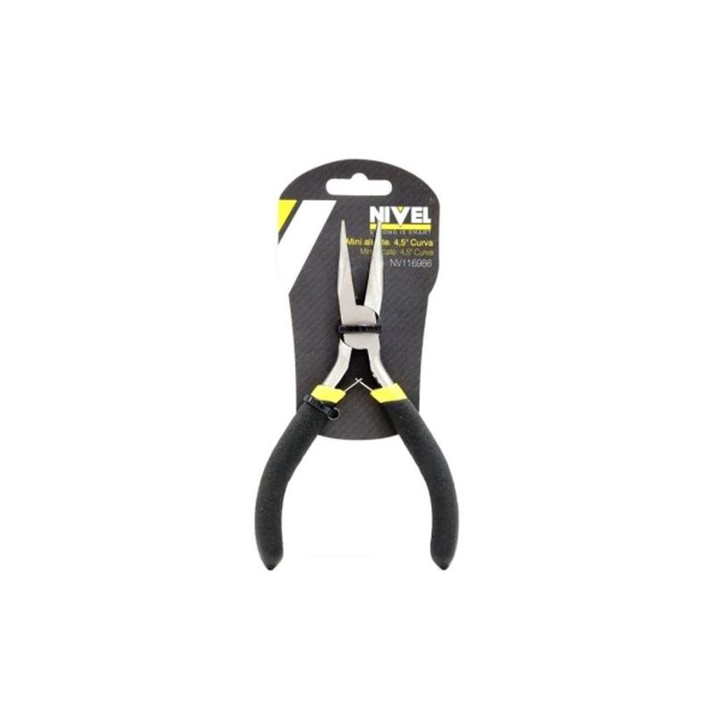 ALICATE MINI B/CURVA 4,5&quot; NIVEL