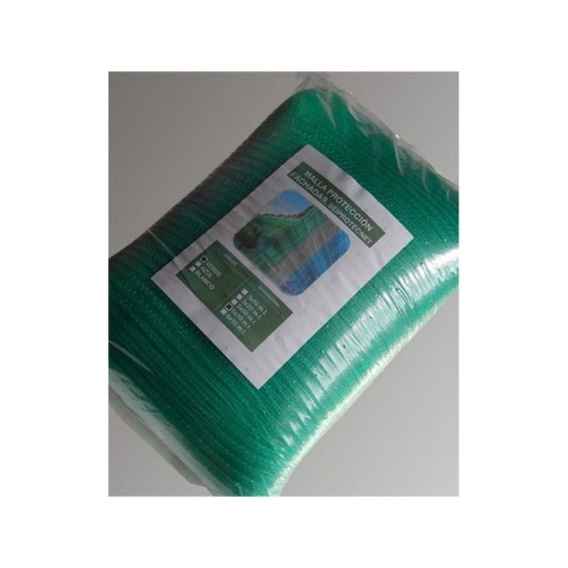 MALLA PROTECCION FACHADA 6X10MT HDPE VER SEIMARK