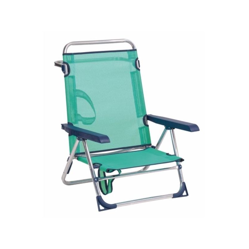 SILLA PLAYA CAMA BAJA ALCO ALUM/FIBREL AZ VER 606ALF-0030