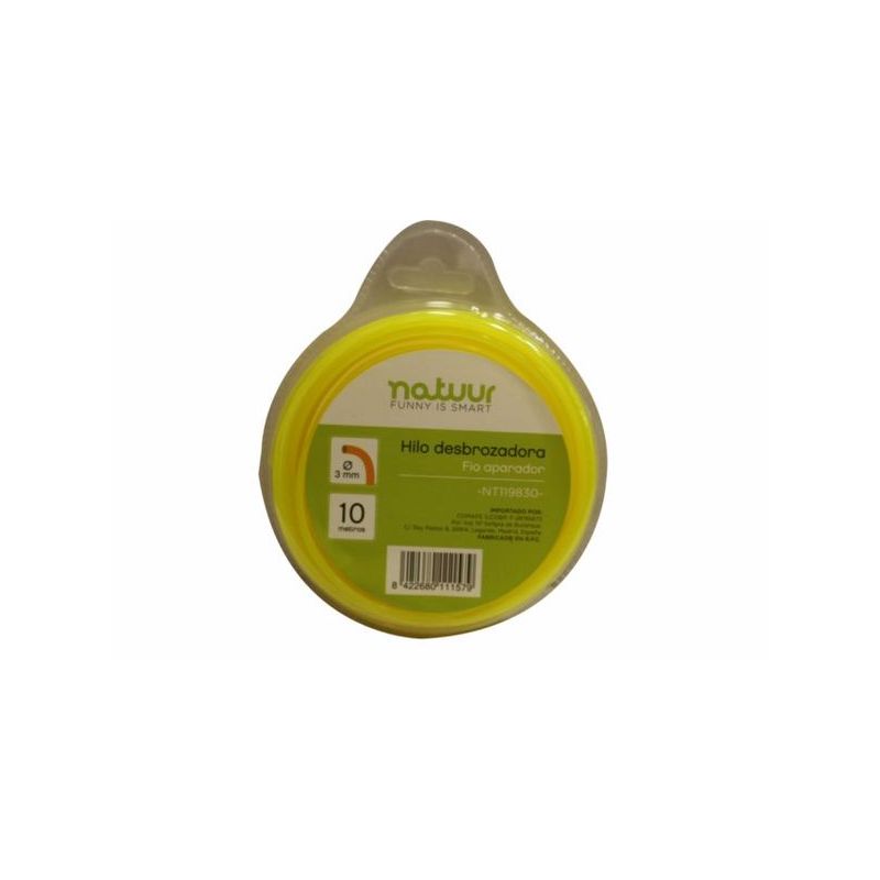 HILO JARD 3MM DESBROZADOR NATUUR NYL AMA RDO NT119830 10 MT