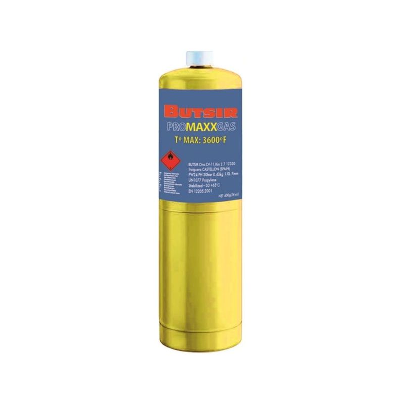 CARTUCHO GAS 400GR PROMAXXGAS ALTO RENDIMIENTO RA PROPILENO