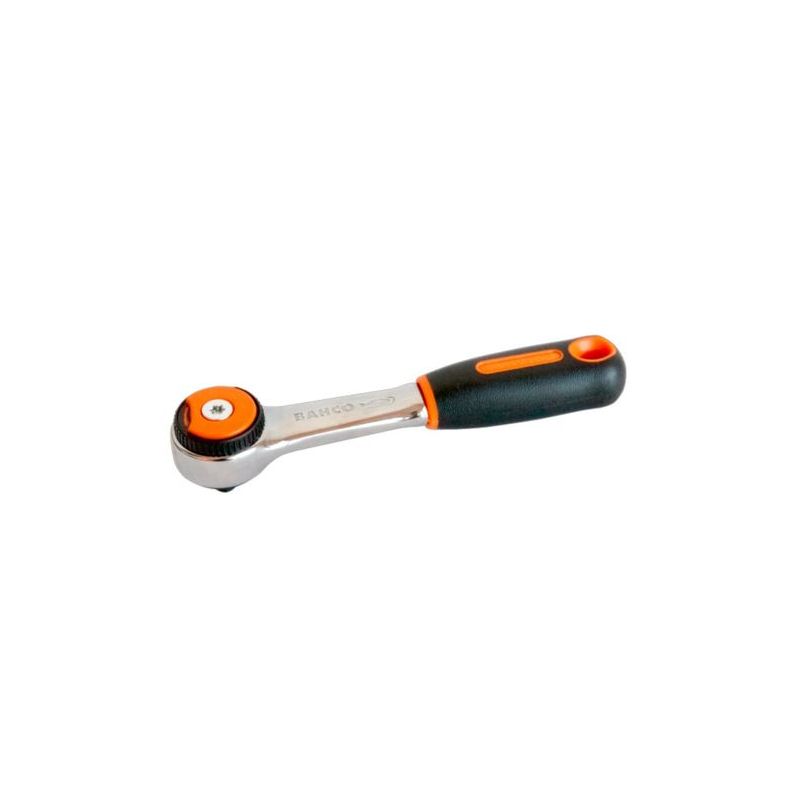 LLAVE CARRACA REVERS. 1/4&quot; 120MM 72 DIENT. 5§ ANGULO ACCION