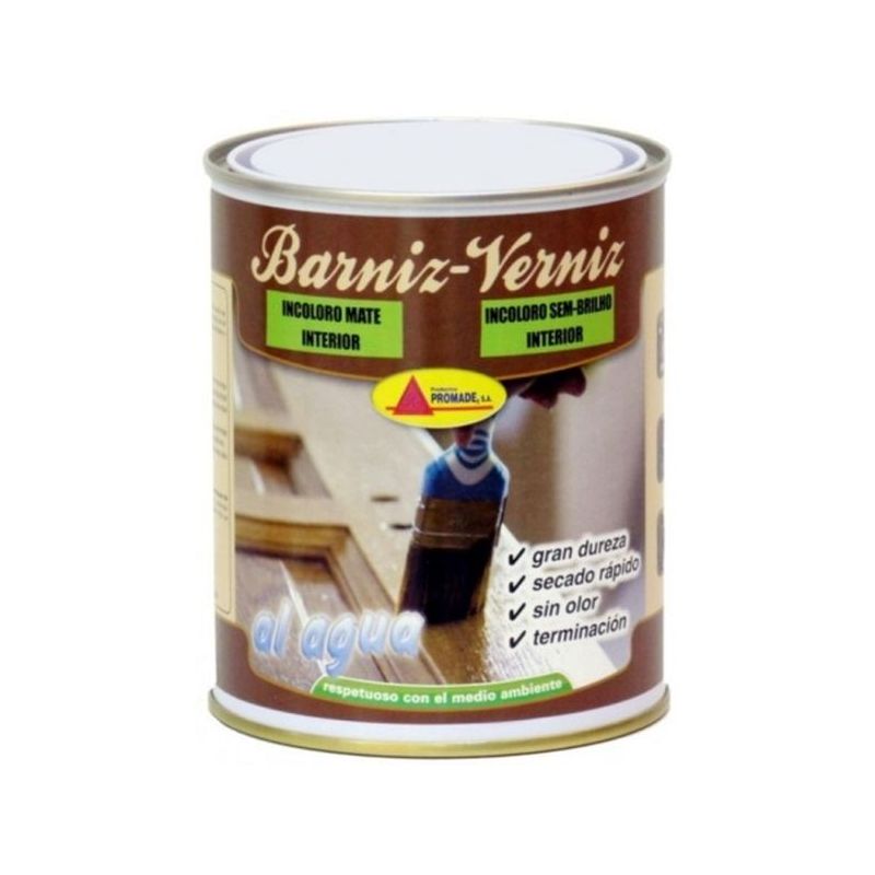 BARNIZ MAD MATE 750 ML 750 ML INC. INT. AGUA PROMADE