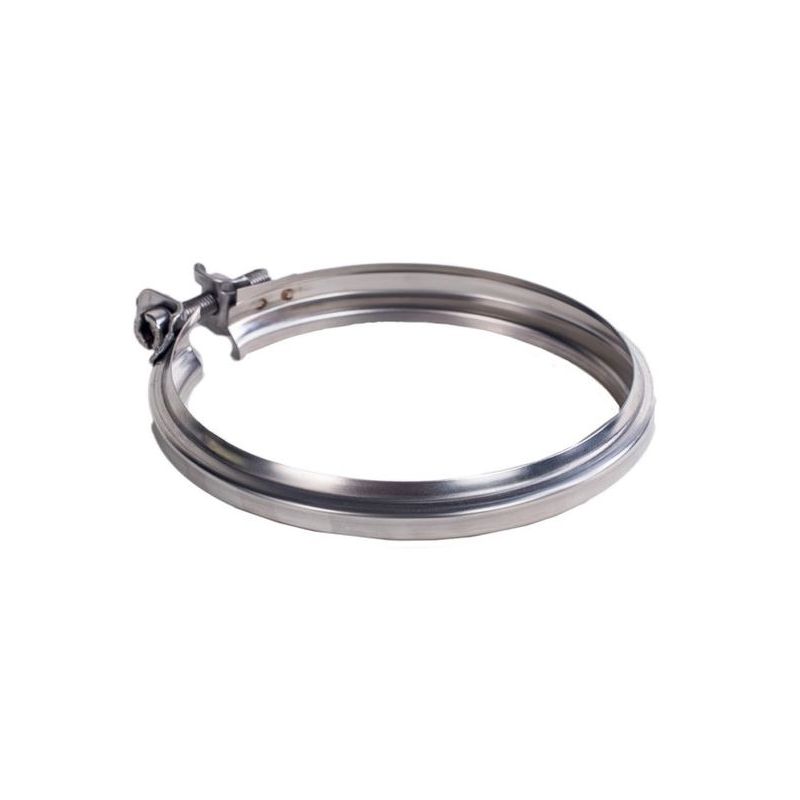 ABRAZADERA ESTUFA PELLET Ø80MMX110MM INOX UNION EXOJO