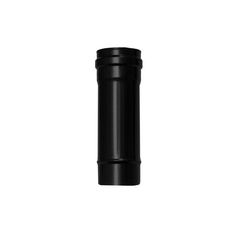 TUBO ESTUFA PELLET Ø80MMX25CM A/ESM/VITR. NE EXOJO