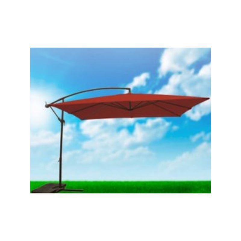 PARASOL JARD 3X3 M LATERAL NATUUR ACERO TERRA CDO. NT123516