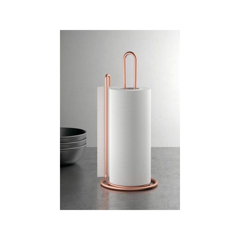 SOPORTE COC PORTARROLLOS 15X32CM IN. MY ROLL COPPER METALTEX