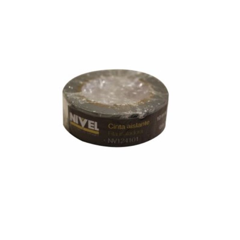 CINTA AISL. 10MT X 19MM NIVEL PVC GR NV124101