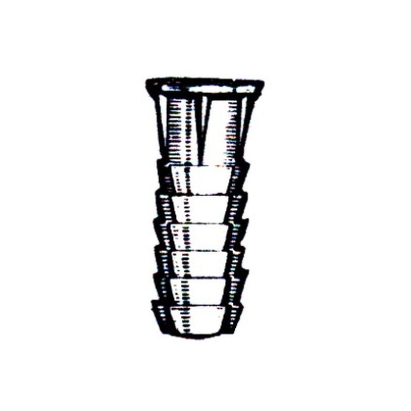 TACO FIJ 08MM NIVEL BL ESTRIADO NV124195-3360 12 PZ