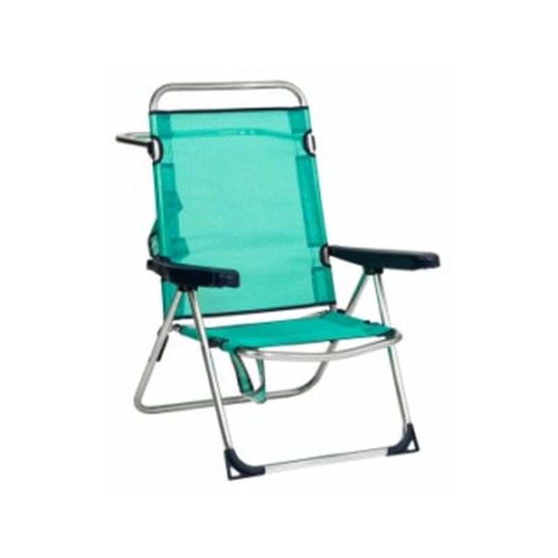 SILLA PLAYA CAMA ALTA ALCO ALUM/FIBREL AZ VER 671ALF-0030