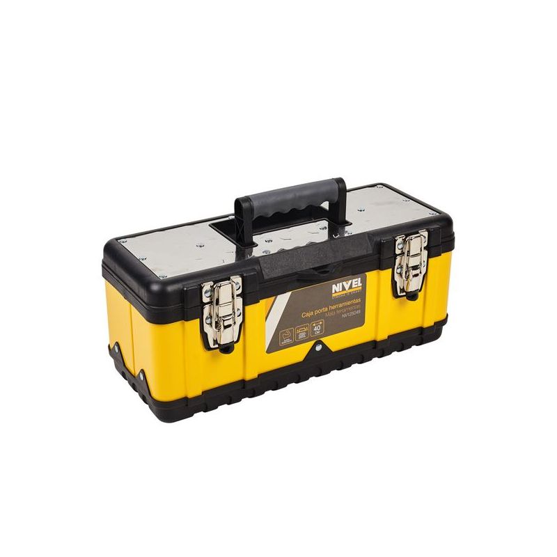 CAJA HERRAM 39,5X18X17CM C/MET. IN/PL 40 NIVEL