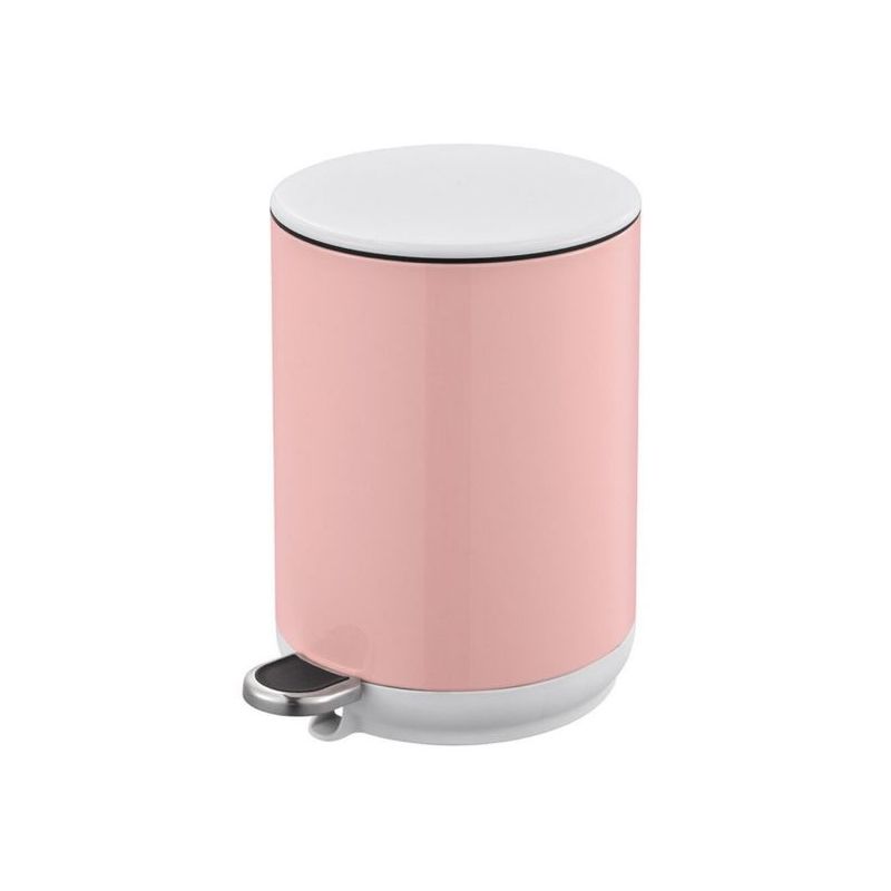 CUBO BAS. C/PEDAL 05LT Ø20x30CM CUB.EXTR. PL ROSA VIVAHOGAR