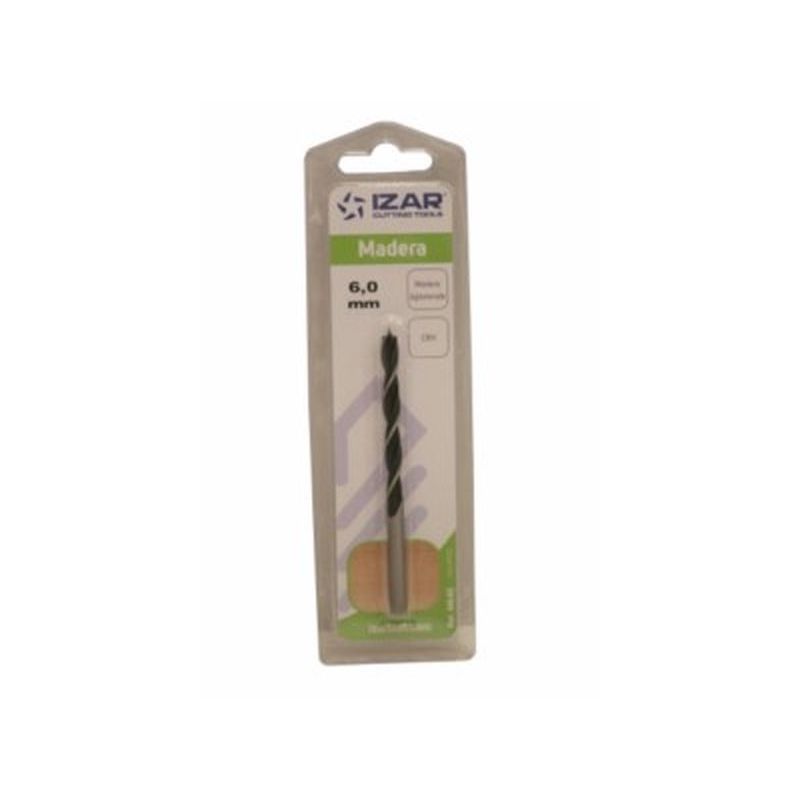 BROCA MAD ESPIRAL 3 PUNTAS 06,00MM M640 IZAR