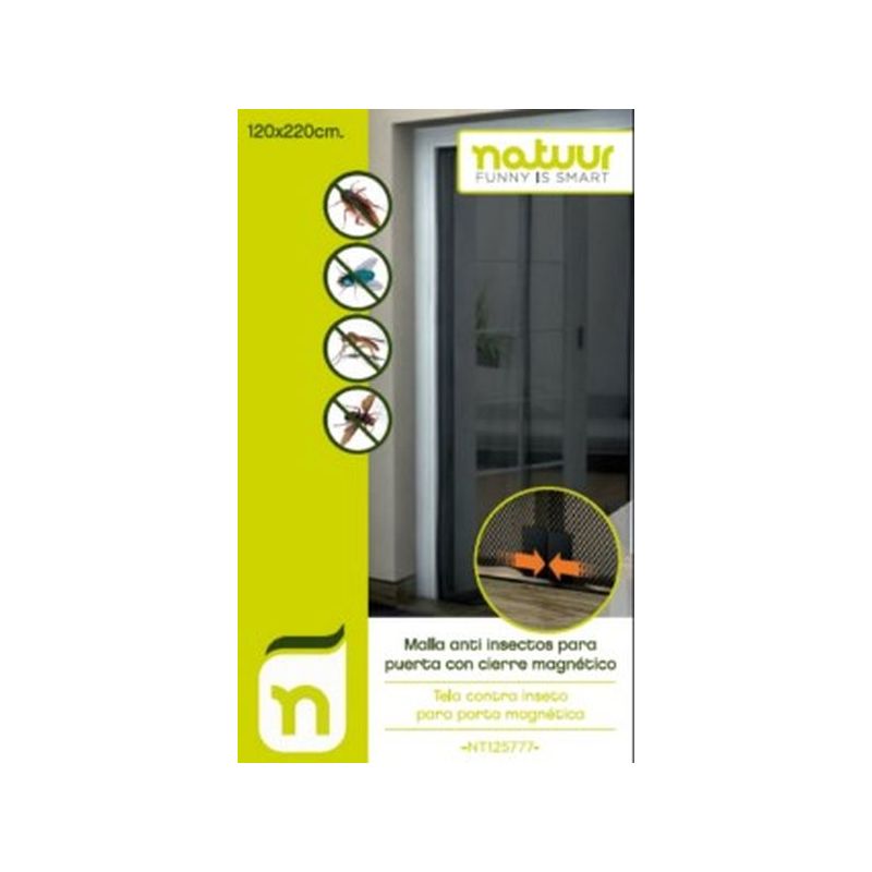 MALLA MOSQ 120X220 CM PTA NATUUR NE MAGN NT125777