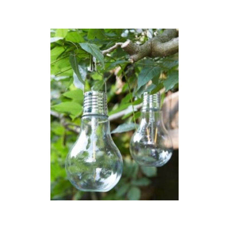 LAMPARA JARD SOLAR LUXFORM CRIST FILAMENTO IL951220