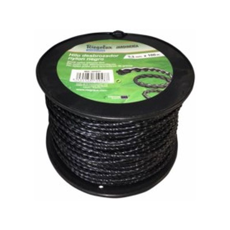 HILO JARD 3,3MM DESBROZADOR RIEGOLUX NYL NE HELIC 107677 100
