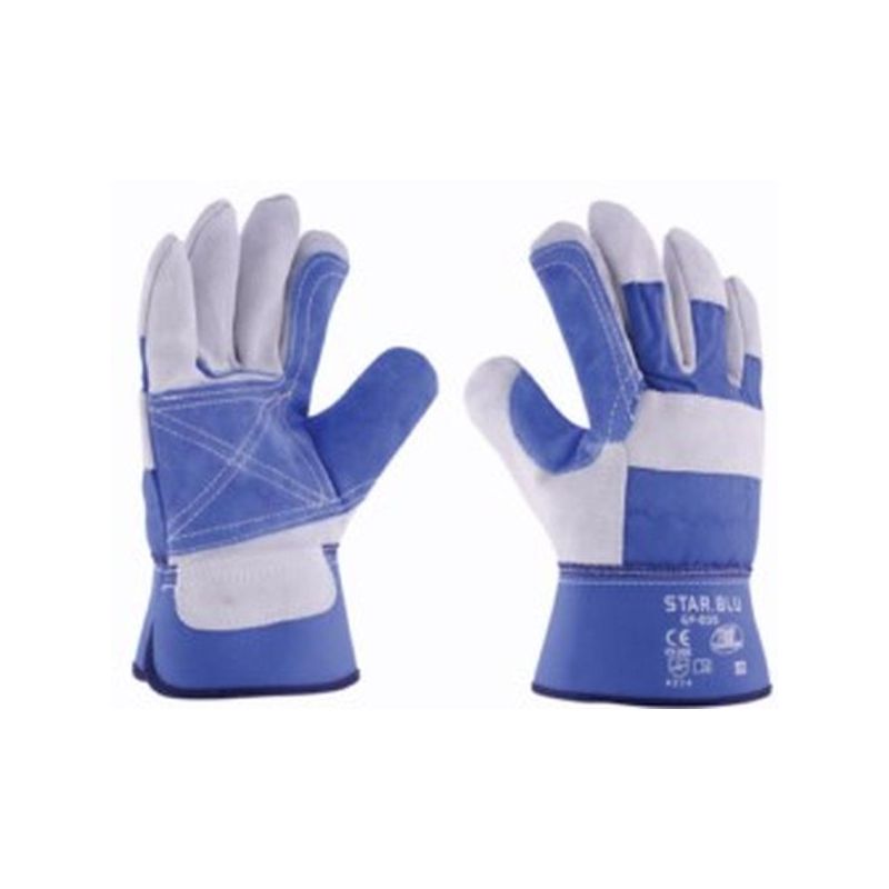 GUANTE SIDERURGIA L09 AMERICANO 3L SERRAJE GR/AZ GP-035 REFO
