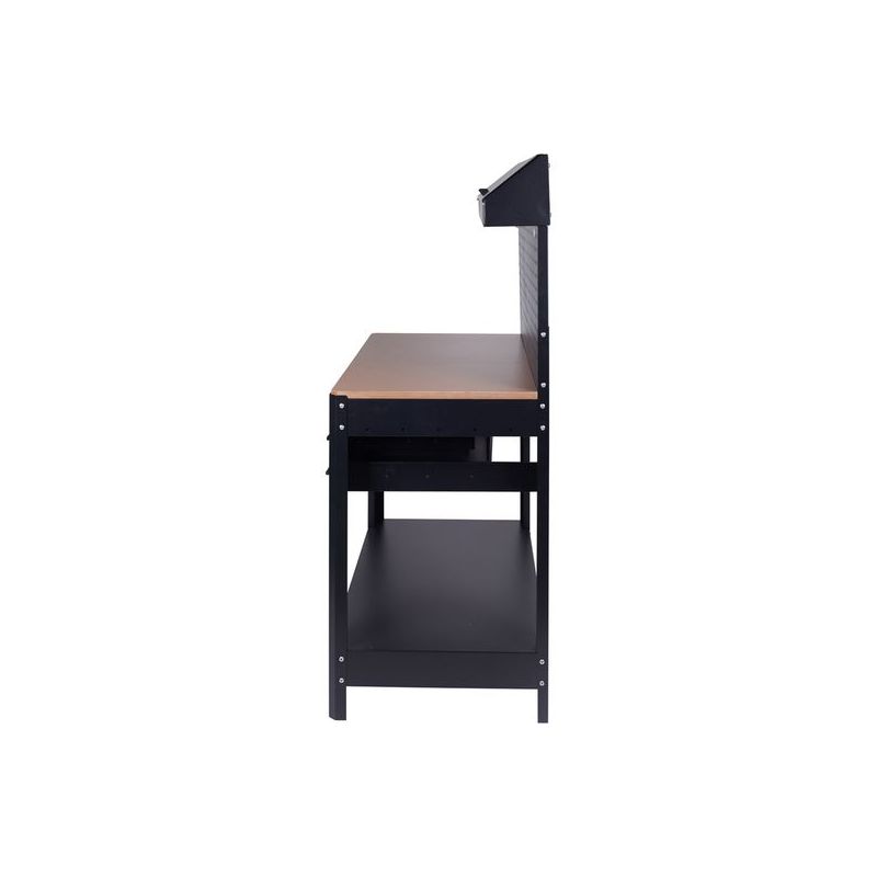 MESA TALLER 1145X635X1585MM CON TABLERO 3 CAJONES NIVEL