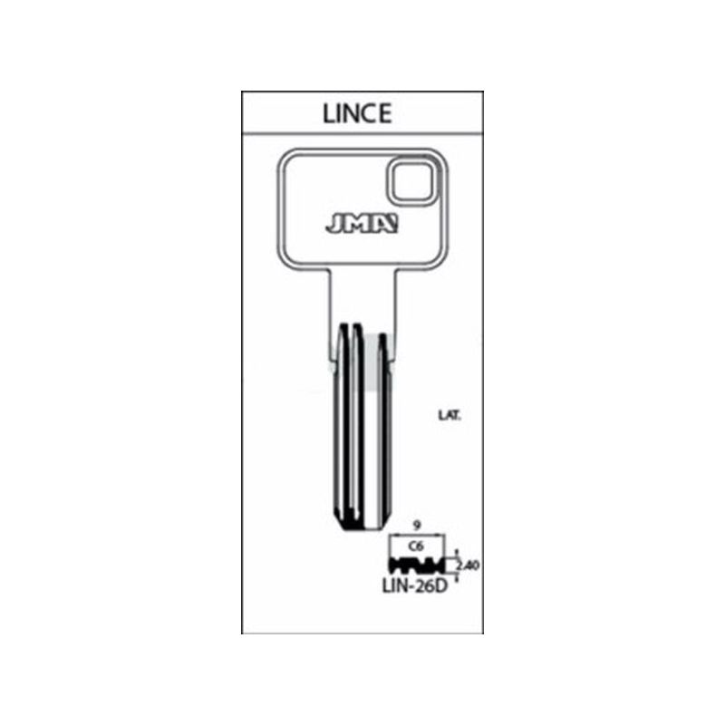 LLAVE PUNTOS EN BRUTO JMA LAT LIN-26D