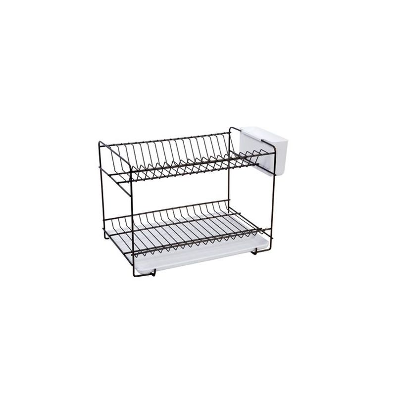 ESCURREPLATOS COC SOBREM 38,5 x 25 x 28CM 18 PLATOS ACERO BR