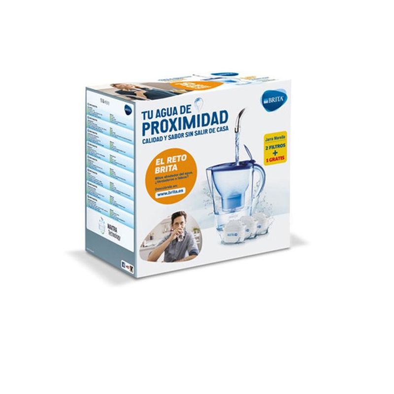 JARRA AGUA PURIF. 2,4LT 3 FILTROS BRITA