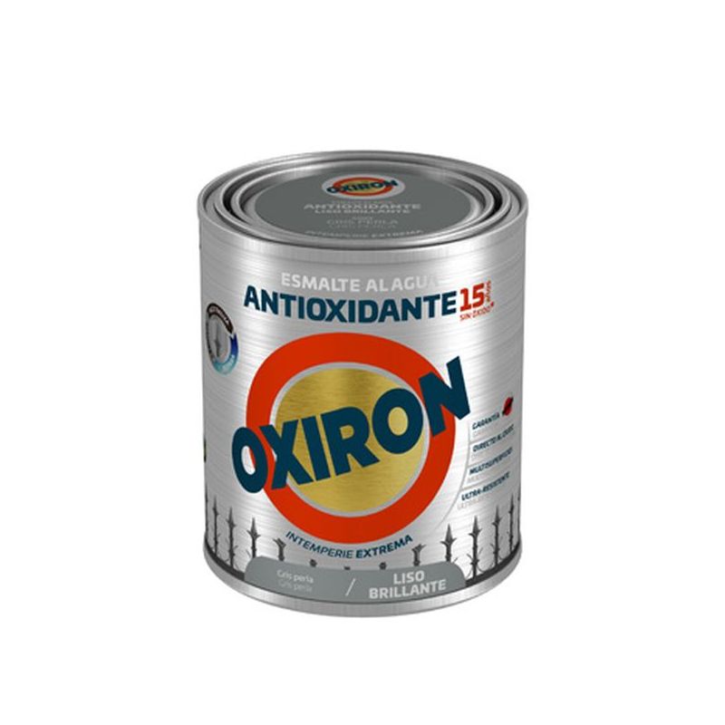 ESMALTE ANTIOXI. BRI. 750 ML GR/PER EXT. LISO TITAN OXIRON A